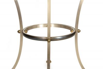 Hollywood Regency Round Circular Table manner of Maison Jansen ca 1970s