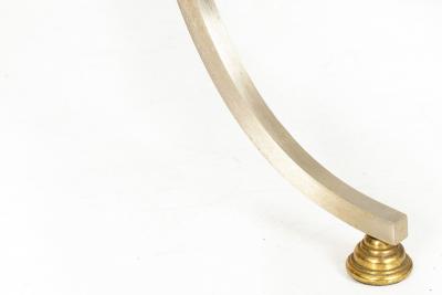 Hollywood Regency Round Circular Table manner of Maison Jansen ca 1970s