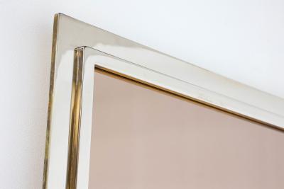 Hollywood Regency Square Photo Frame With Chrome Structure 1940