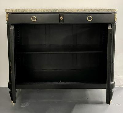Hollywood Regency Style Commode Chest or High Board Louis XVI Bronze French