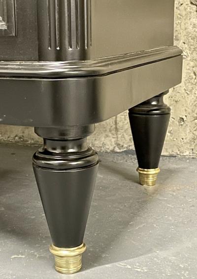 Hollywood Regency Style Commode Chest or High Board Louis XVI Bronze French