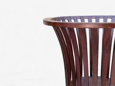 Hollywood Regency Style Mahogany Parcel Gilt Cellarette England 19th c 