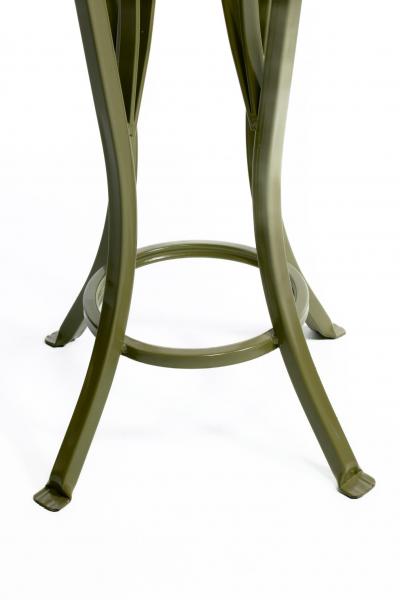 Hollywood Regency Tall Green Pedestals with Curvaceous Roman Urn Silhouette