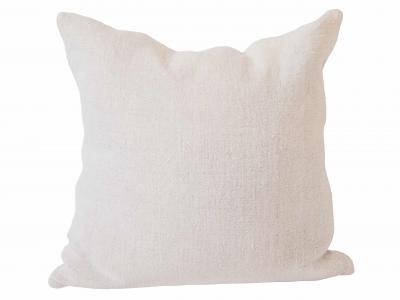 Homespun Pillow with Fringe