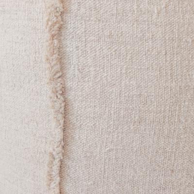 Homespun Pillow with Fringe