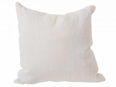 Homespun Pillow with Seam