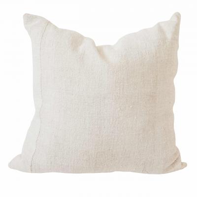 Homespun Pillow with Seam