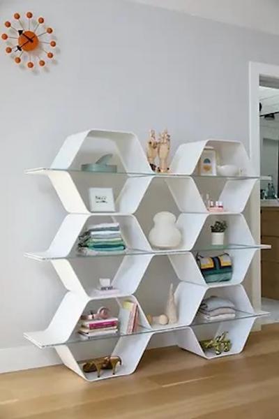 Honeycomb Modular Shelving D