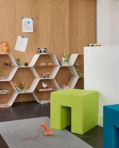 Honeycomb Modular Shelving E