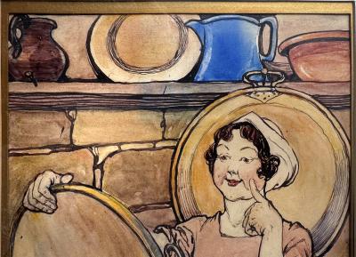 Hope Mrs Edward Robinson Dunlap The Poor Little Bridesmaid Fairytale Female Illustrator