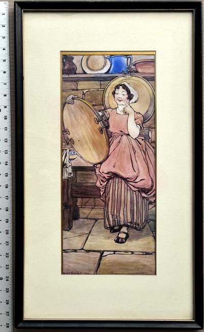 Hope Mrs Edward Robinson Dunlap The Poor Little Bridesmaid Fairytale Female Illustrator