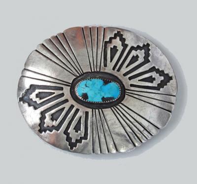 Hopi belt buckle
