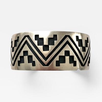 Hopi bracelet by Phillip Honanie