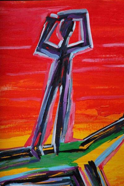 Horse Rider Seeking Beyond