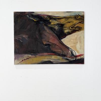 Horse in a Landscape Oil on Canvas