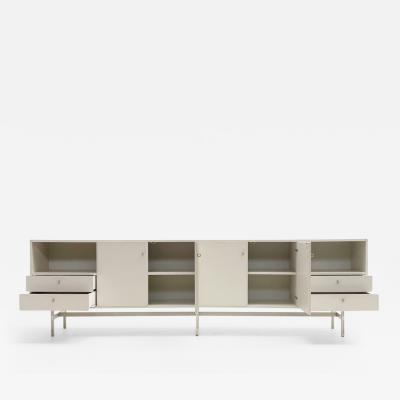 Horst Bruning White Mid Century Modern Sideboard by Horst Br ning