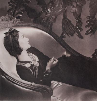 Horst P Horst Horst P Horst signed Coco Chanel Platinum Palladium Print