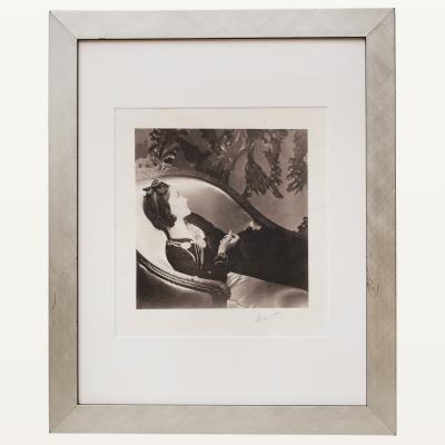 Horst P Horst Horst P Horst signed Coco Chanel Platinum Palladium Print