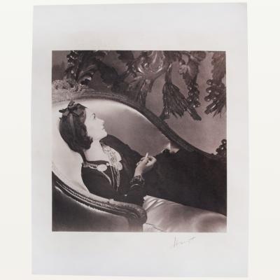 Horst P Horst Horst P Horst signed Coco Chanel Platinum Palladium Print