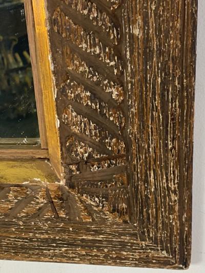 House Of Heydenryk CARVED WOODEN FRAME MIRROR BY HOUSE OF HEYDENRYK