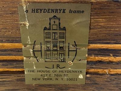 House Of Heydenryk CARVED WOODEN FRAME MIRROR BY HOUSE OF HEYDENRYK