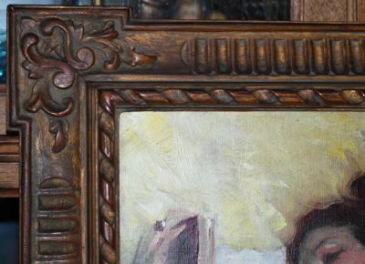 Howard Chandler Christy Reclining Nude by Howard Chandler Christy 20 x 17in