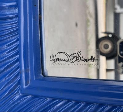 Howard Elliott Howard Elliott Blue Zephyr Mirror 56 x 36 