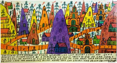 Howard Finster Colician City Visions of Other Worlds