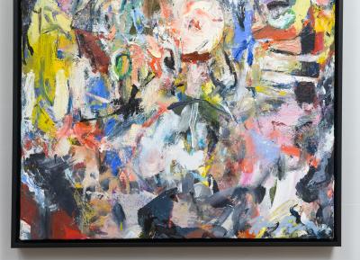 Howard Reyes Never Been A Crier Tears Me Up Inside oil on canvas by Howard Reyes 2024