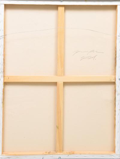 Howard Reyes Never Been A Crier Tears Me Up Inside oil on canvas by Howard Reyes 2024