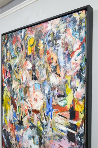 Howard Reyes Never Been A Crier Tears Me Up Inside oil on canvas by Howard Reyes 2024