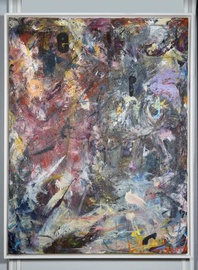 Howard Reyes Teenage Oil on Canvas by Howard Reyes 2024