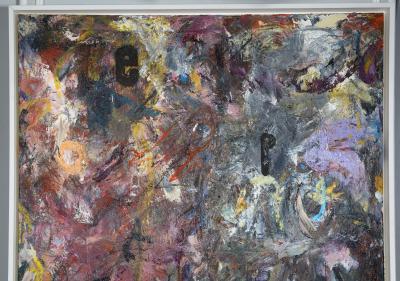 Howard Reyes Teenage Oil on Canvas by Howard Reyes 2024
