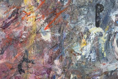 Howard Reyes Teenage Oil on Canvas by Howard Reyes 2024