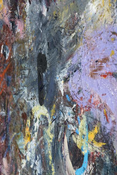 Howard Reyes Teenage Oil on Canvas by Howard Reyes 2024