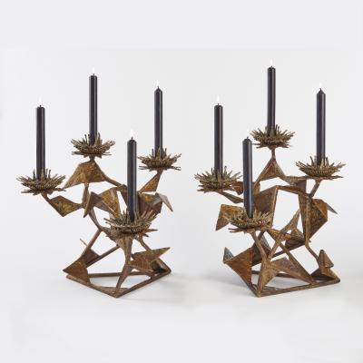 Hubert Le Gall Chardons Small Candleholders