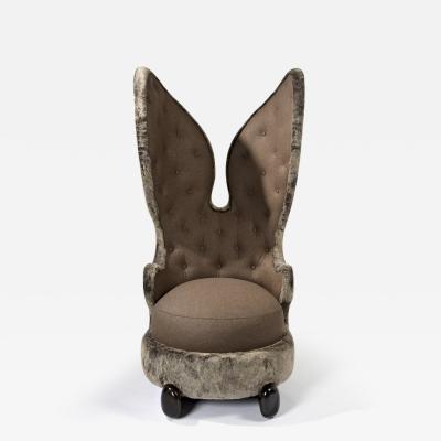 Hubert Le Gall LAPIN CALIN HIGH BACK CHAIR