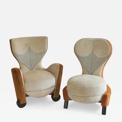 Hubert Le Gall MERLIN AND MERLOTTE CHAIR