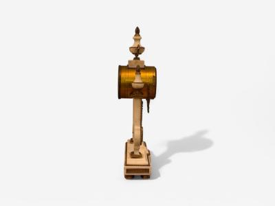 Hubert Sarton Style Louis XVI Porcelain Bronze Marble Mantle Clock 19th C 