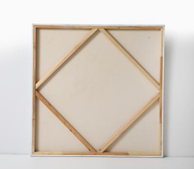 Huda Hashim NEUTRAL ABSTRACT ON CANVAS