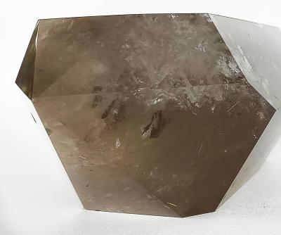 Huge Brazilian Golden Rutile Smoky Quartz Weighs 29 lbs Double Terminated Point