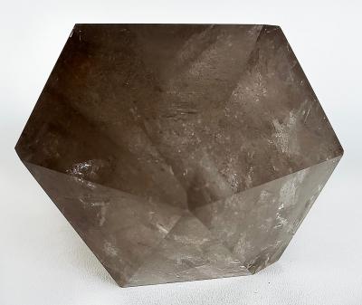 Huge Brazilian Golden Rutile Smoky Quartz Weighs 29 lbs Double Terminated Point