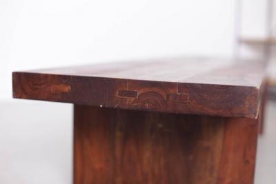 Huge French Bench or Coffee Table with Wooden Connectors