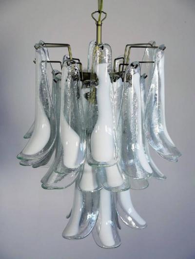 Huge Italian Vintage Murano Chandelier 1970s