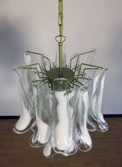Huge Italian Vintage Murano Chandelier 1970s