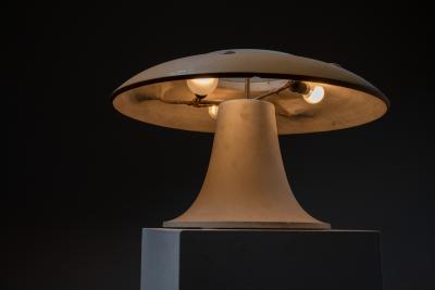 Huge Vintage Mushroom Table Lamp 1960s