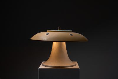 Huge Vintage Mushroom Table Lamp 1960s