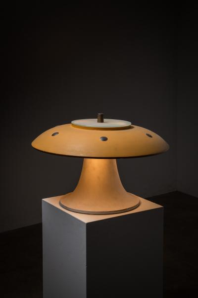 Huge Vintage Mushroom Table Lamp 1960s