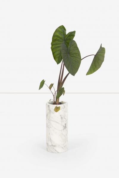 Hugh Acton Hugh Acton Megaforms Architectural Planter from Acton Residence in Carrara Mable