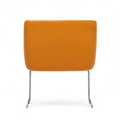 Hugh Acton Hugh Acton for Vecta Mid Century Chrome Lounge Chairs Pair